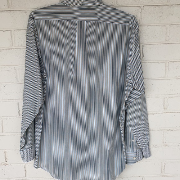 Vintage J. Crew Striped Button Down Shirt - Picture 6 of 7
